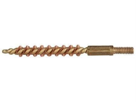 Pro-Shot Benchrest Brass Core/Bronze Bristle Pistol Bore Brush (5/40 Thread) .17 cal