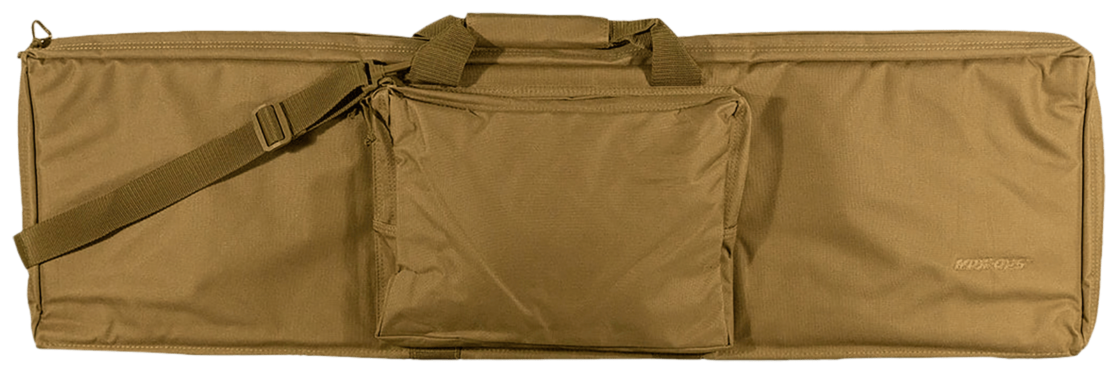 Bob Allen 79004 Max-Ops Rectangular Tactical 42" Coyote Brown Polyester Foam Padding Water Resistant