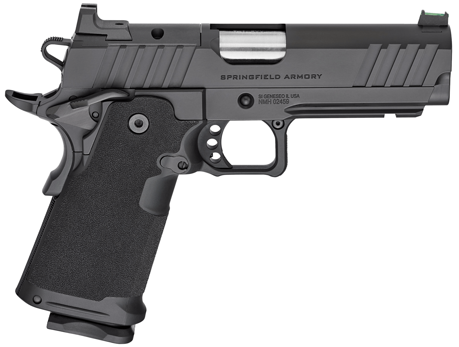 Springfield Armory PH9117AOSLC 1911 DS Prodigy 9mm 10+1 4.25" Black Cerakote Optic Ready/Serrated Carbon Steel Slide Black Cerakote Polymer Grip Ambidextrous