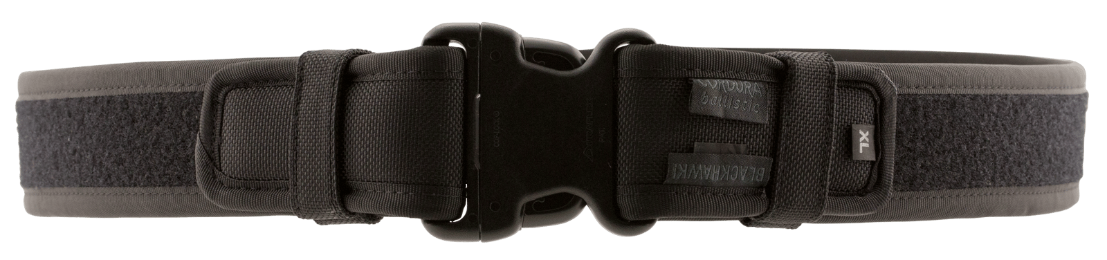 Blackhawk 44B2MDBK Ergonomic Duty Belt Black Cordura 32-36" 2.25" Wide Buckle Closure