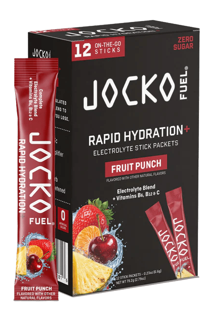 JOCKO 29281 RAPID HYDRATION POWDER FRUIT PNCH 12PK