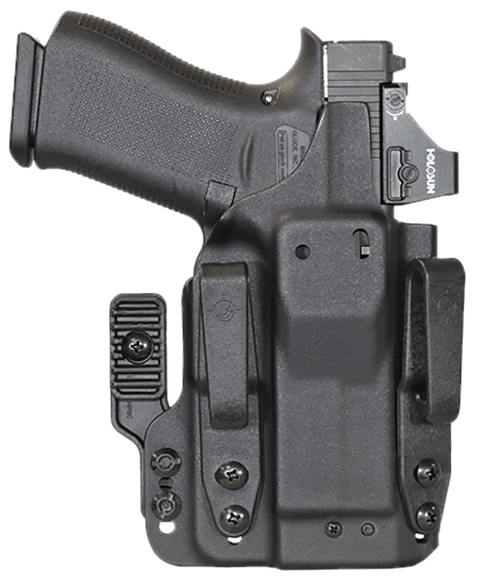 Mission First Tactical H8GL3  Pro Series IWB Black Fits Glock 43X Ambidextrous
