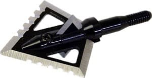 MAGNUS BROADHEADS BLACK HORNET 4-BLD SERRATE 100GR 1 1/4" 3PK