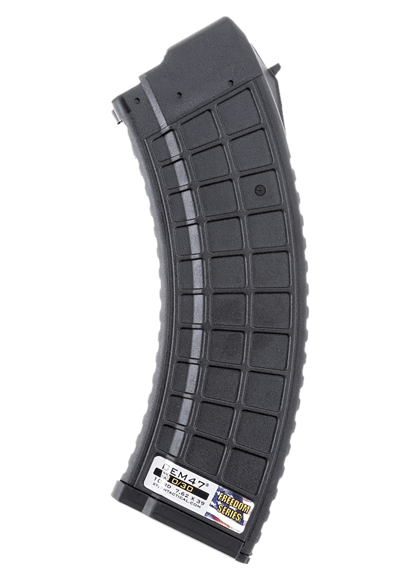 Xtech Tacitcal XT2010801 Gen2 Freedom 10rd/30rd 7.62X39 Fits AK-47 Black Polymer