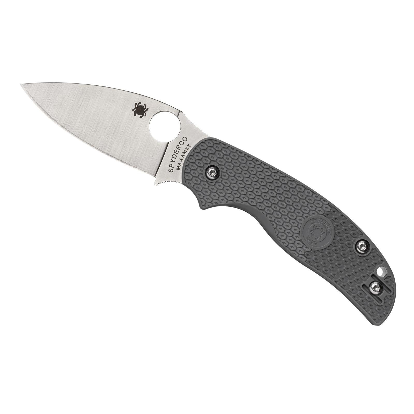 SPYDERCO SAGE 5 LW MAXAMET GRY