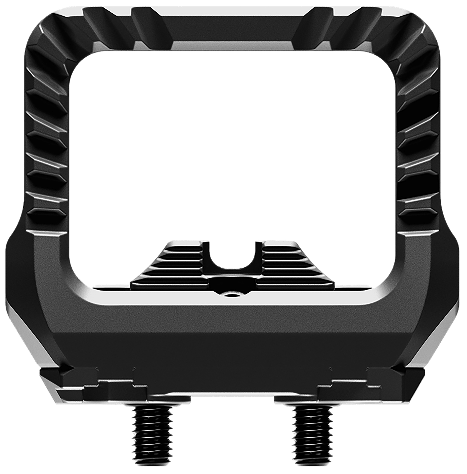 Radian Weapons G1502 Guardian Optic Guard w/Stealth Sights Black Anodized Hardcoat Aluminum EPS Mount Compatible w/Glock MOS Handgun