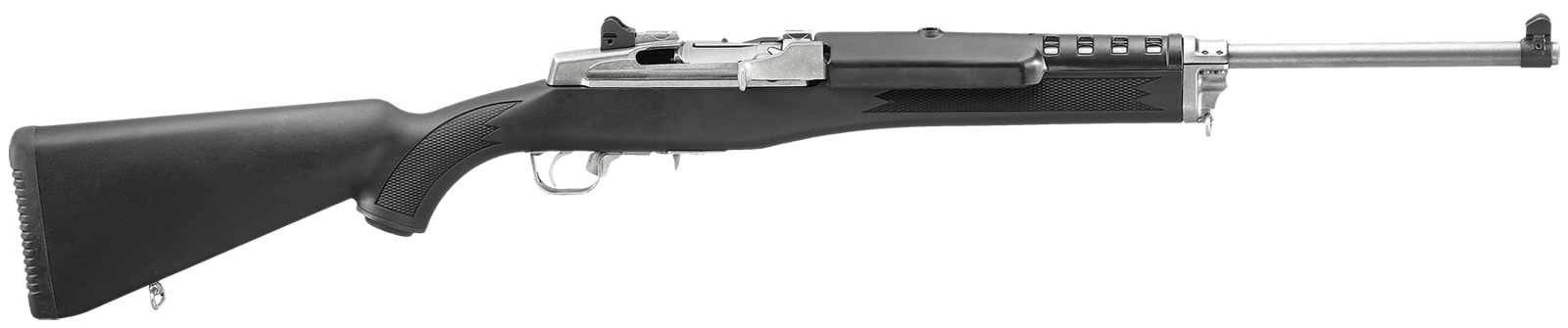 Ruger 5853 Mini Thirty  7.62x39mm 20+1 18.50" Matte Stainless Steel Barrel, Matte Stainless Steel Receiver w/Picatinny Rail, Black Synthetic Fixed Stock, Right Hand