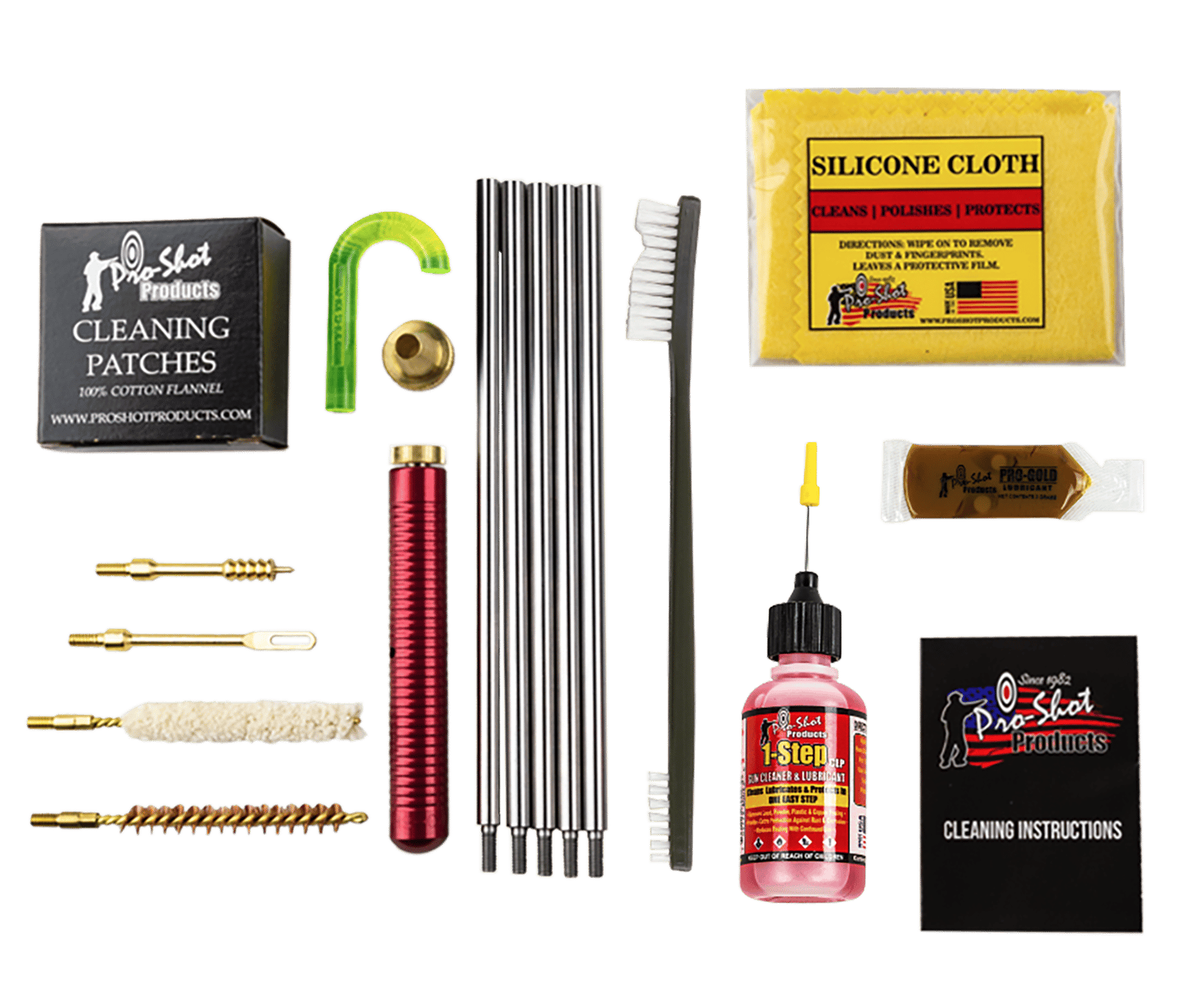Pro-Shot R30KIT Classic Box Kit .30/ 7.62mm Cal Rifle/Yellow Plastic Case