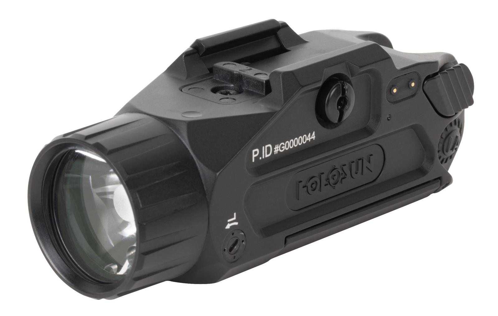 Holosun PIDPLUS Positive Identification Device Plus  Black Anodized Green Laser 450/900  Lumens White Light LED