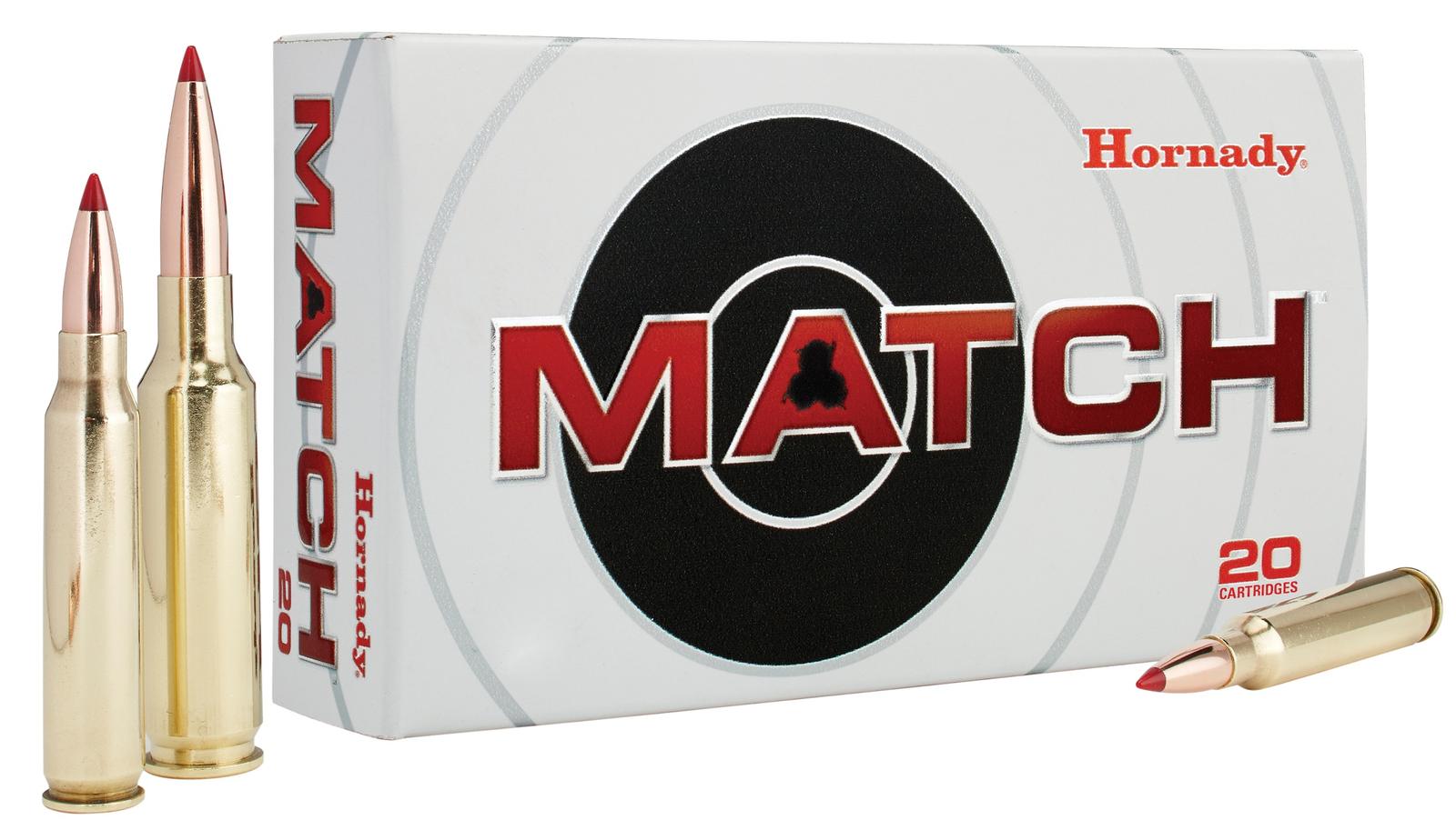 Hornady 80269 Match  223Rem 73gr Extremely Low Drag Match 20 Per Box/10 Case