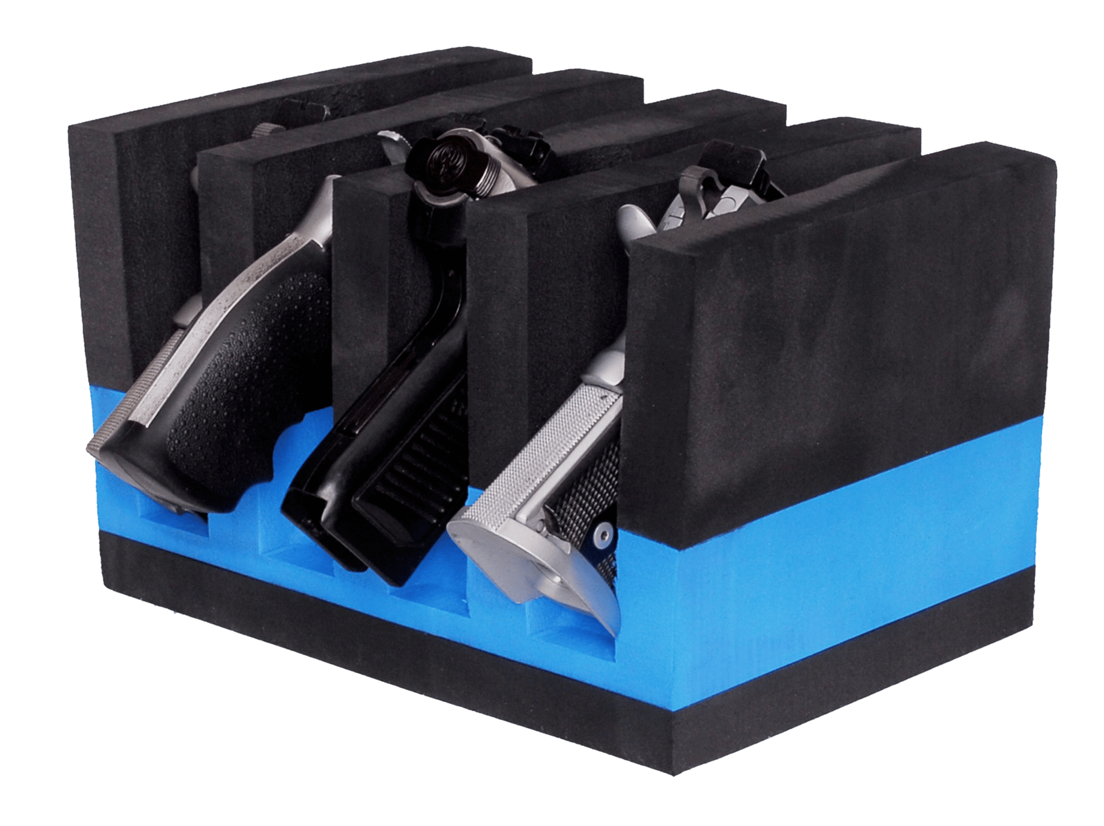 GPS Bags F400CRN Pistol Cradle Foam Holds 4 Handguns