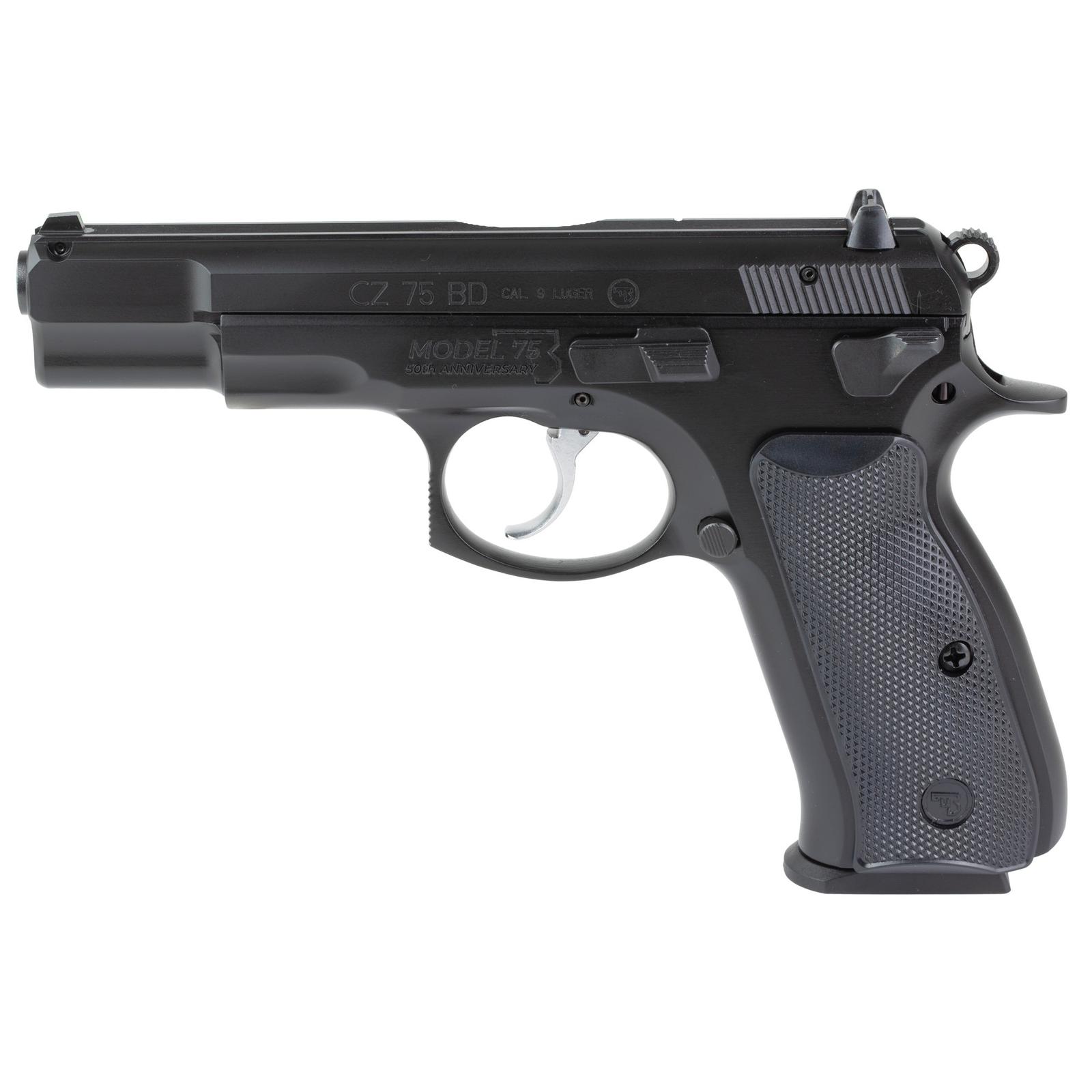 CZ 75BD 50TH ANNIV ELT 9MM 10RD BK