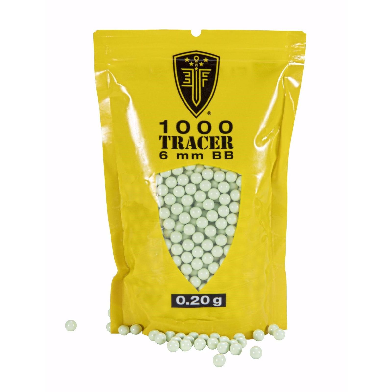 Umarex Elite Force Tracer 6mm BB's .20g Light Green 1000/ct