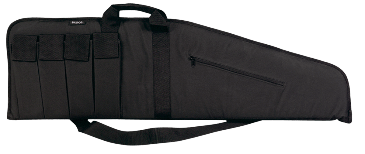 Bulldog BD423 Extreme Tactical  25" Black Water-Resistant Nylon, Tricot Lining, 4 External Velcro Magazine Pouches, Soft Padding