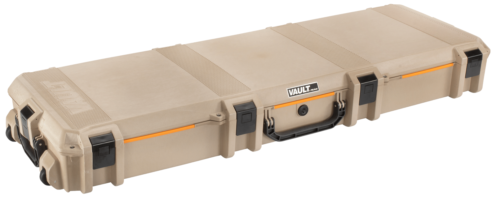 Pelican VCV800 Vault Double Rifle Case 53" Tan Polymer Foam Padding