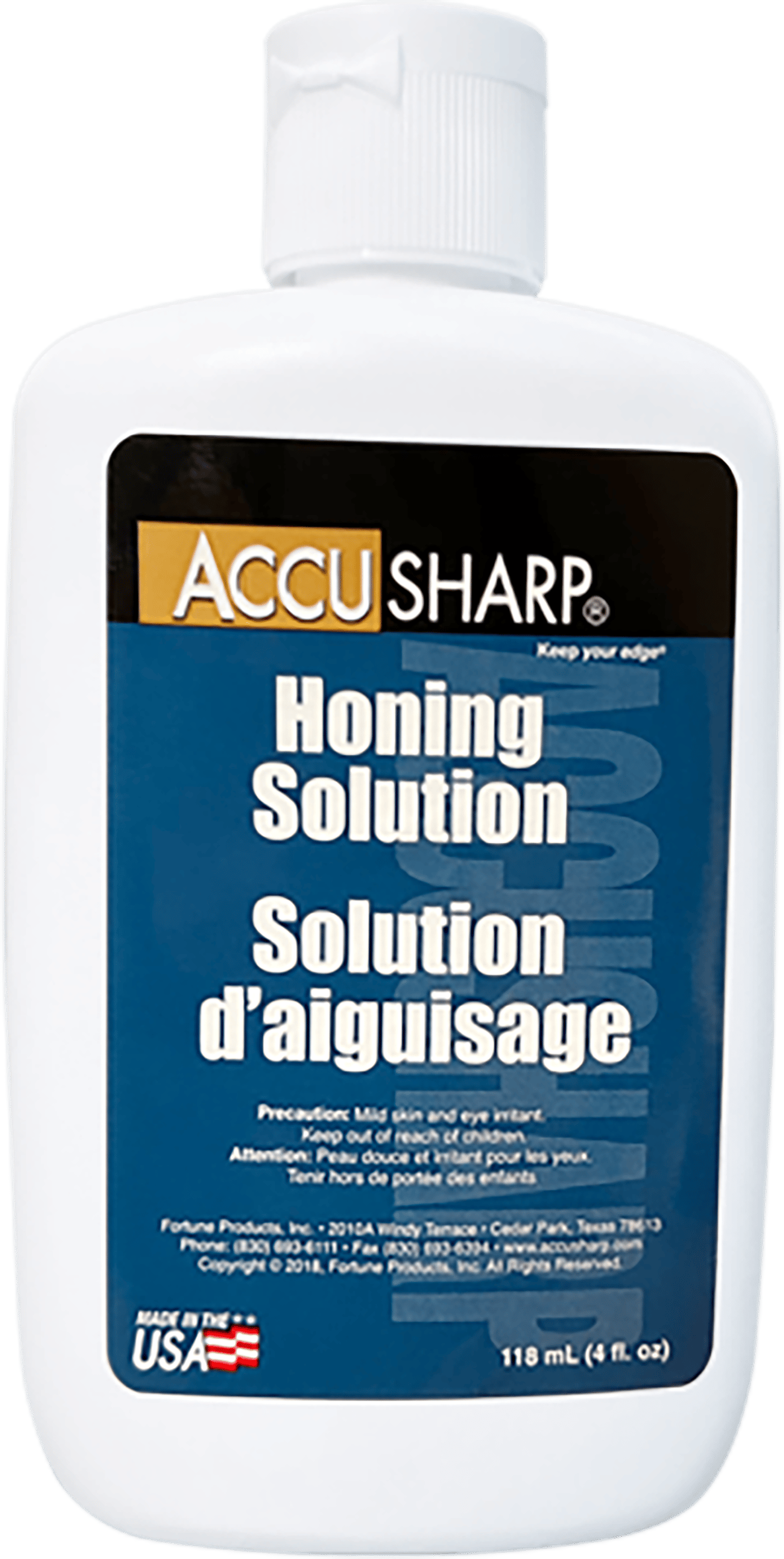 AccuSharp 068C Honing Solution  4 oz Bottle