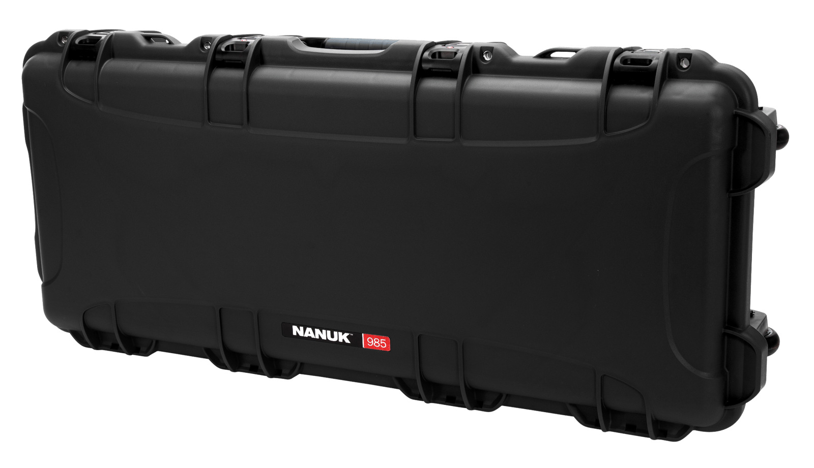 Nanuk 985AR01 985 AR15 Case Black NK-7 Resin w/ Foam Padding Wheels & Handle