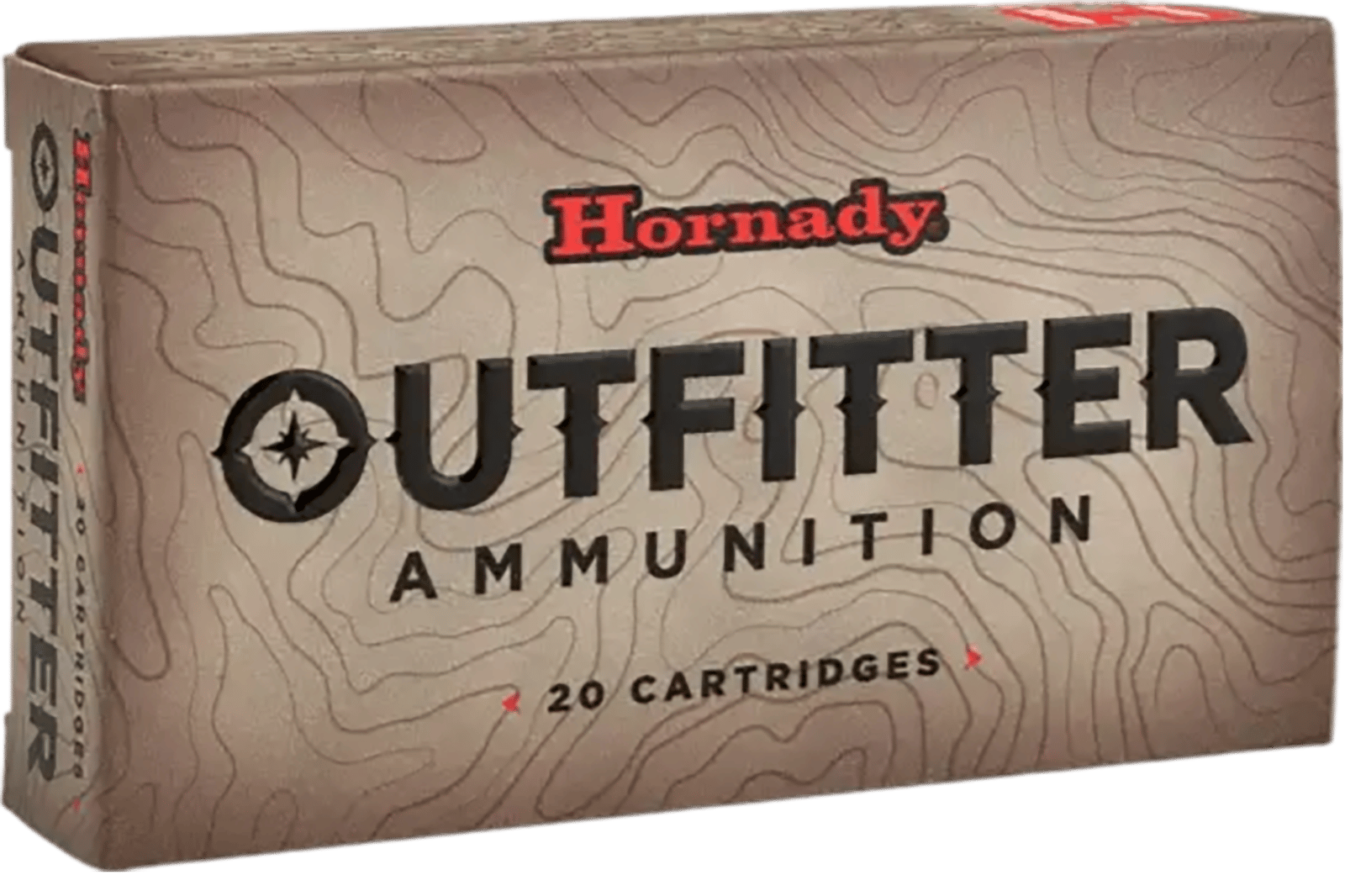 Hornady 822124 Outfitter  300WthbyMag 180gr Copper Alloy eXpanding 20 Per Box/10 Case