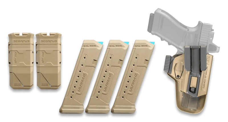 FAB FX-GLOCK19KIT  COMPLETE HG KIT GLOCK 19 FDE