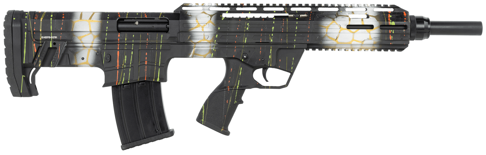 Tokarev USA 21000429 TBP  Compact Bullpup 12 Gauge Semi-Auto 5+1 18.50" Black Chromate Steel Barrel, Receiver w/Picatinny Rail