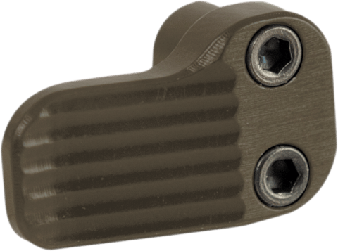 Timber Creek Outdoors AREMRFDE AR Extended Magazine Release Flat Dark Earth Cerakote Aluminum