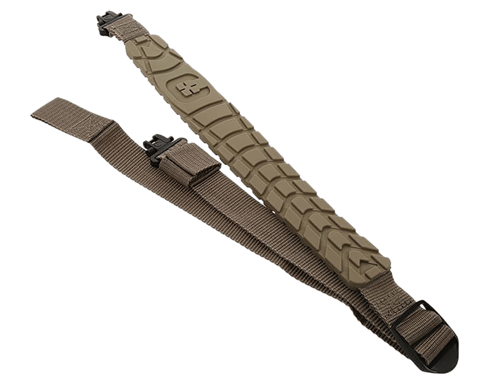 Caldwell 1131996 Max Grip Slim Sling Flat Dark Earth 20"- 41" OAL Adjustable Rifle