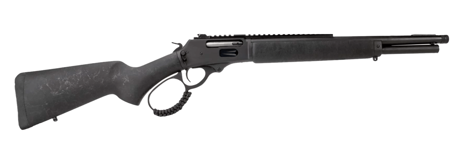 Rossi 950454161TB R95 Trapper 454 Casull 7+1 16.50" Black Oxide Threaded Barrel, Black Oxide Picatinny Rail Alloy Steel Receiver, Fixed Black Polymer Stock