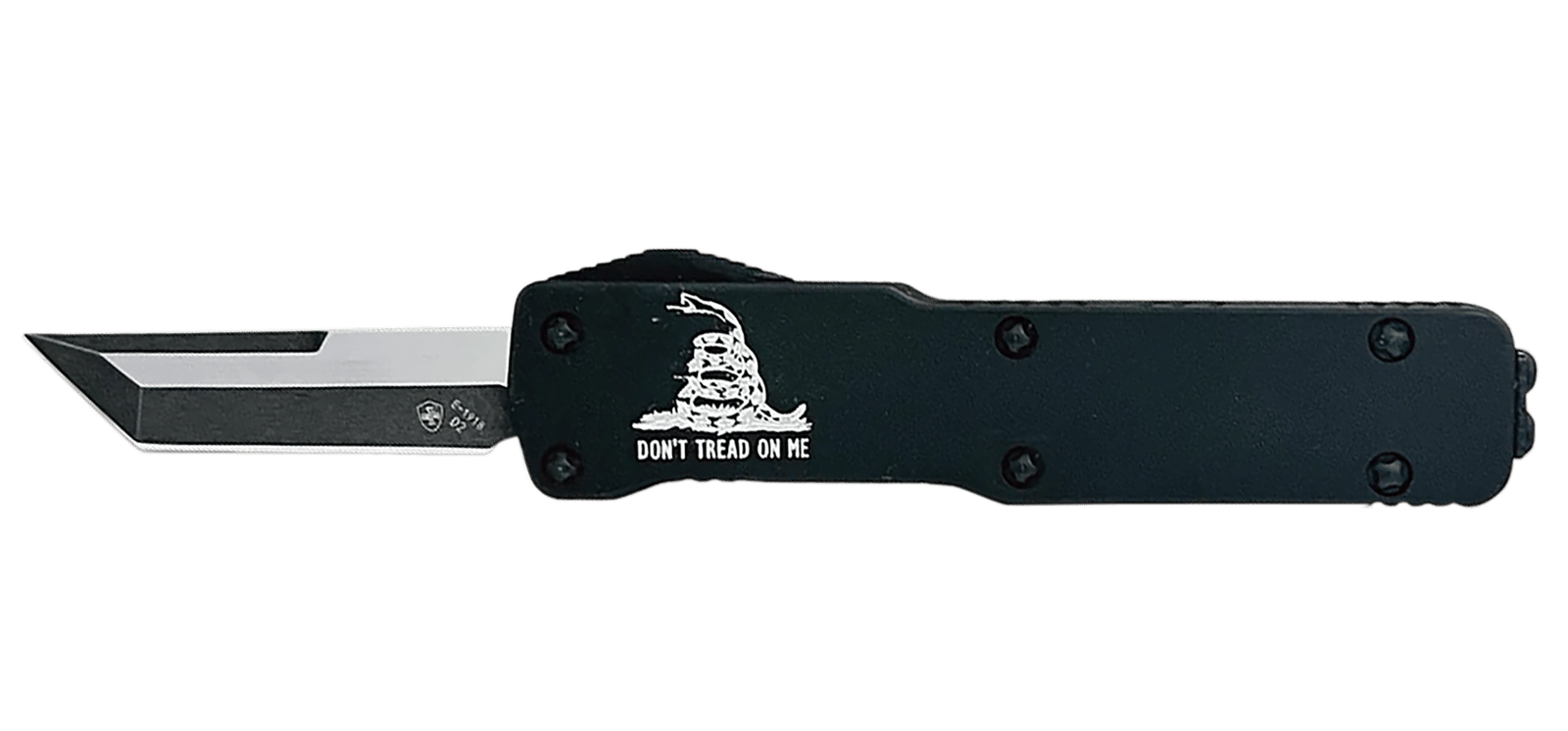 TEMP CADTOM221 CAL ALUM DONT TREAD ON ME TANTO BLK