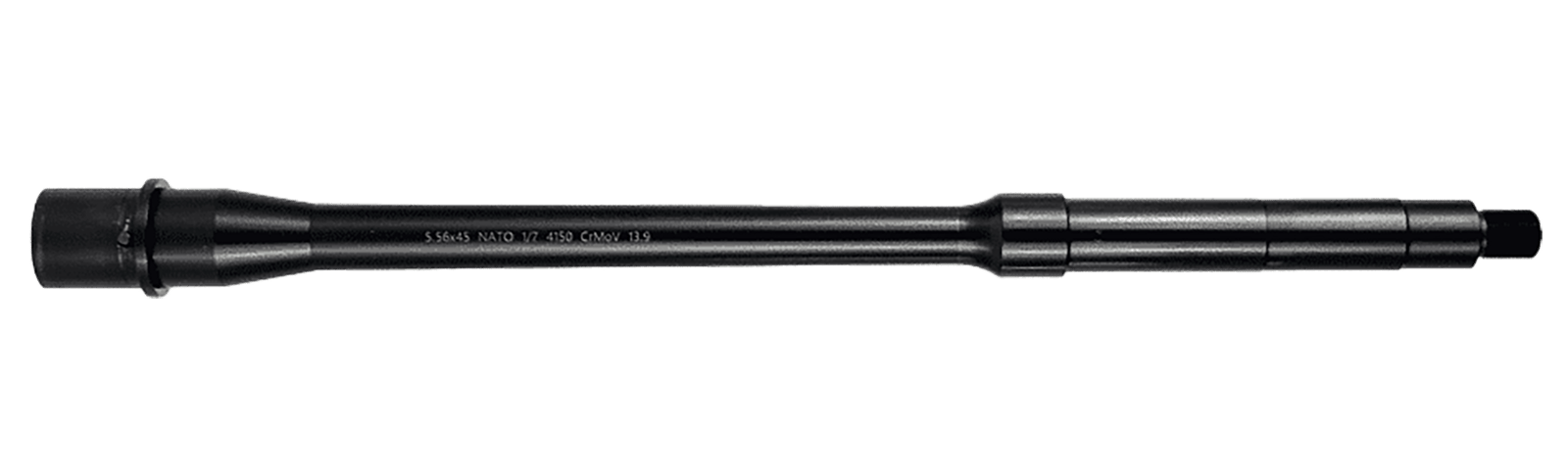 Lead & Steel Llc LS556GOV-MID-13.9   5.56mm 13.90" Government Profile Features M4 Feed Ramps