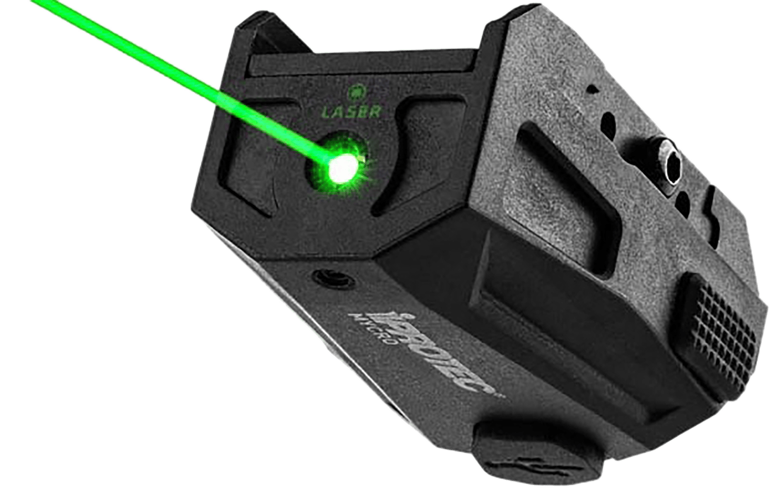 Alliance Consumer Group IPRLSR0002 Mycro Rail Mount Green Laser  Matte Black
