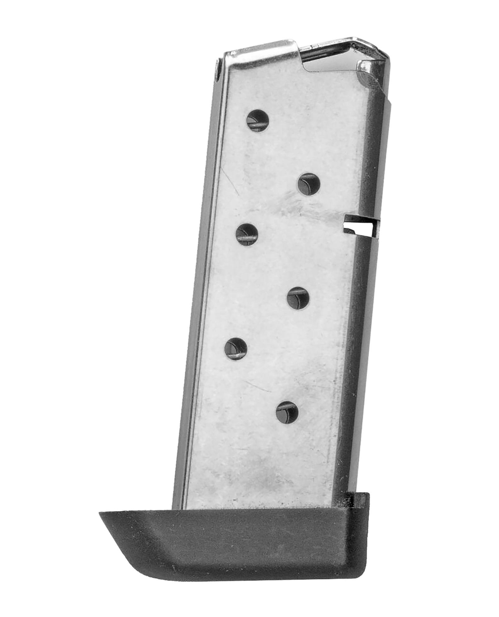 Kimber Mfg.,inc 1200164A Micro w/ Base Pad 7rd 380 ACP Silver Stainless Steel