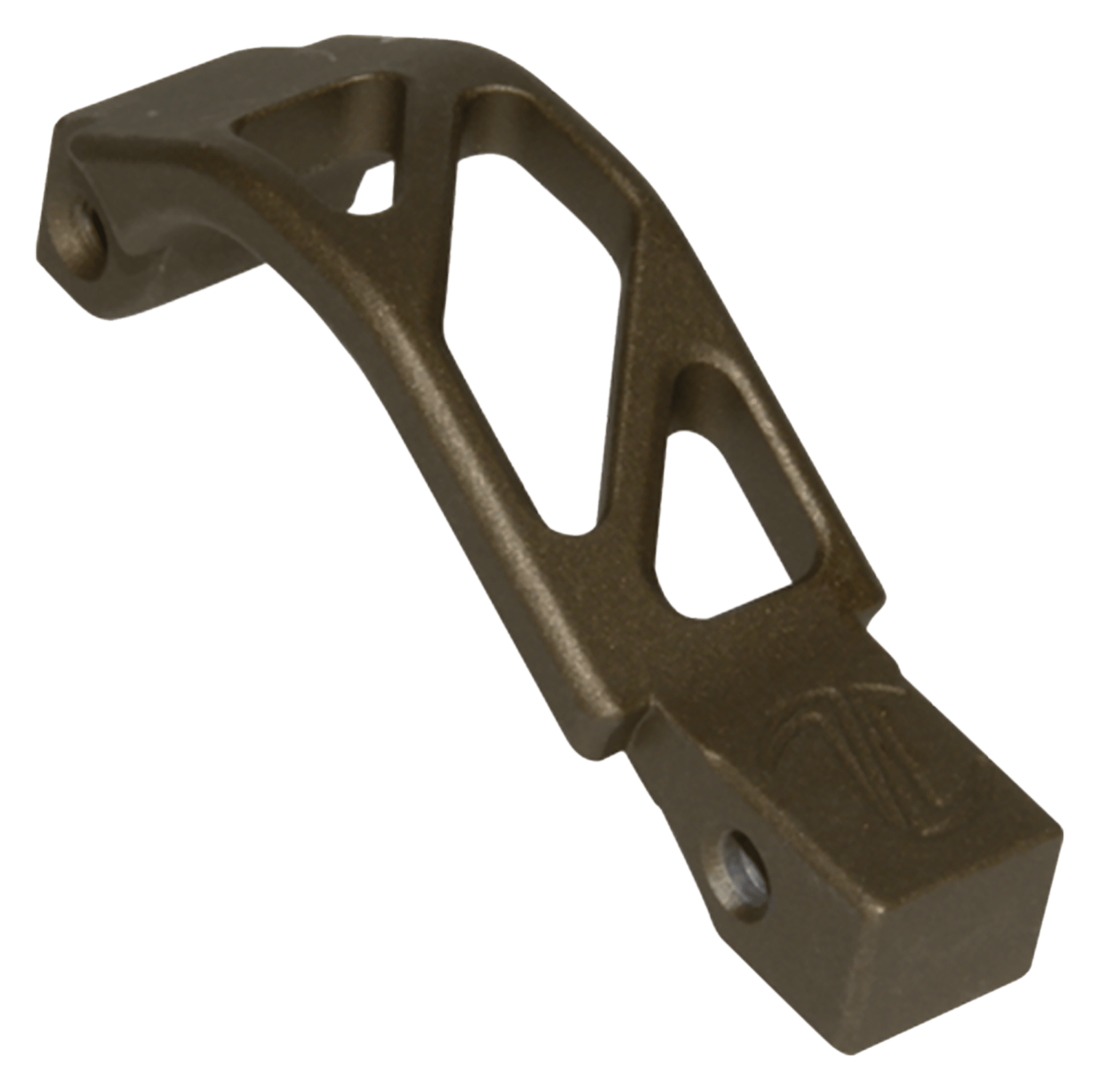 Timber Creek Outdoors AROTGBB AR Oversized Trigger Guard Drop-In Burnt Bronze Aluminum
