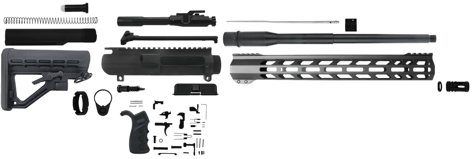 TacFire SSRK308LPK16N Rifle Kit  308 Win Black