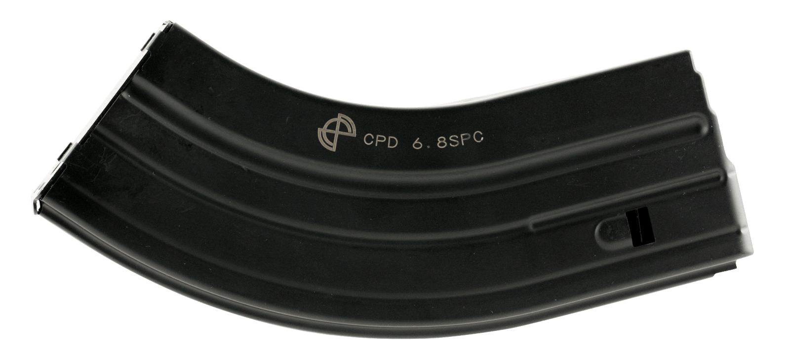 DuraMag 2868041207CPD SS  28rd 22 Nosler/6.8 SPC for AR-15 Black w/ Gray Follower Detachable