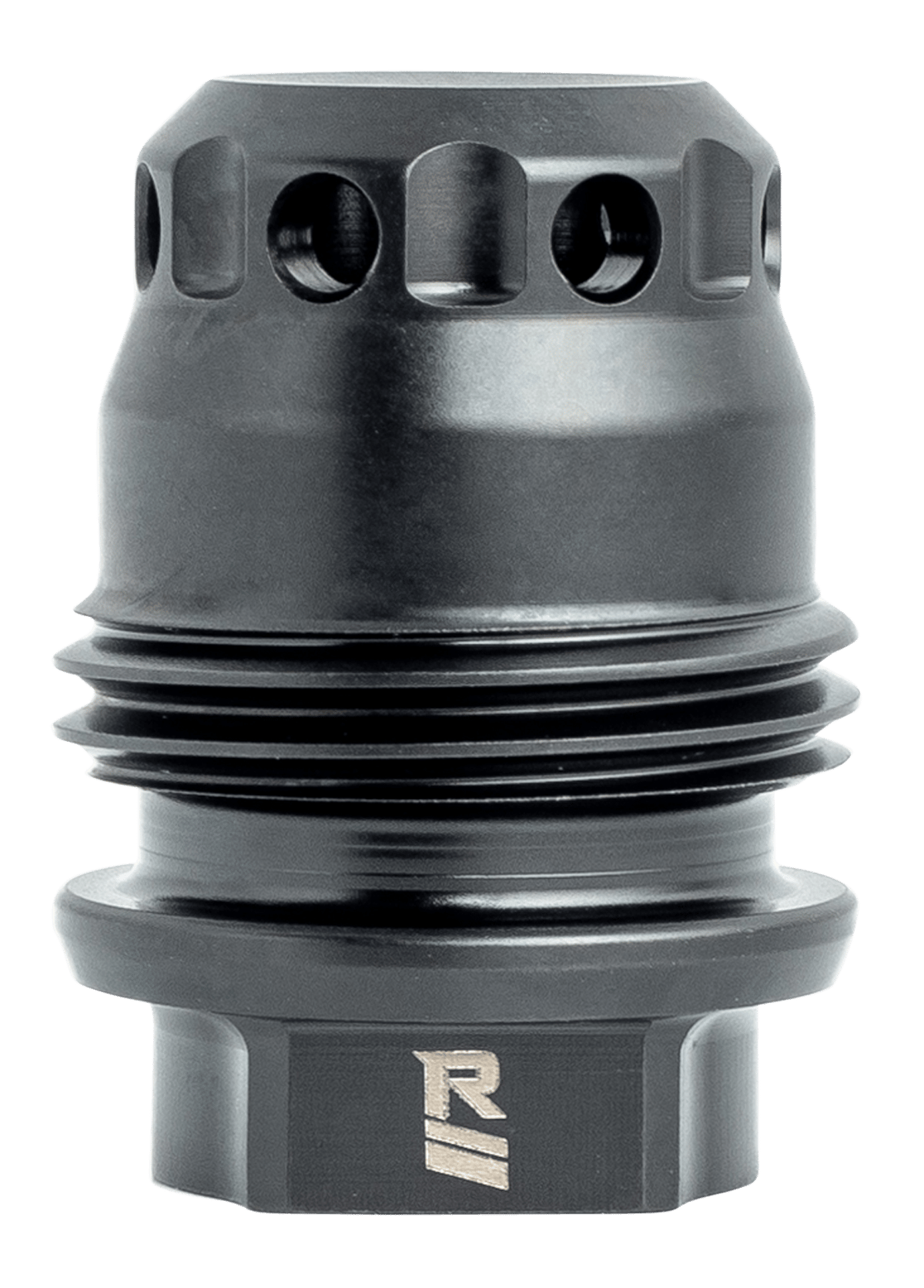 Rugged Suppressor MB012 M2 Brake  Black with 5/8"-24 tpi Threads & 1.30" OAL for Radiant762, Surge762, Razor762 & Micro30 Suppressors
