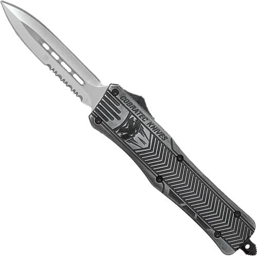 COBRATEC MEDIUM CTK1 OTF STONEWASH 3" DAGGER SERRATED