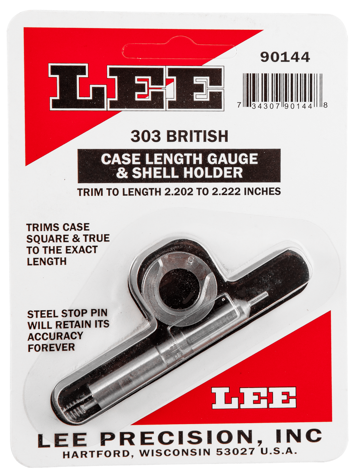 Lee Precision 90144 Case Length Gauge  303 British