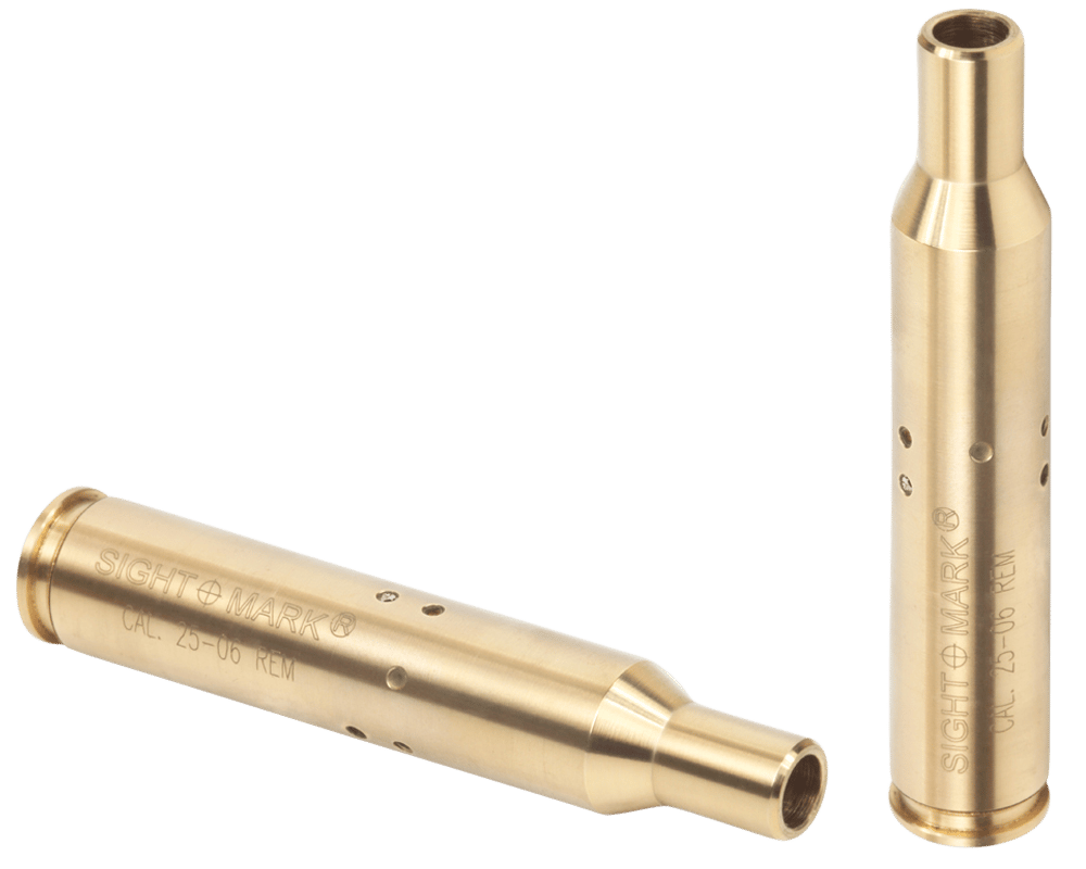 Sightmark SM39003 Boresight  Red Laser for 30-06 Springfield, 270 Cal, 25-06 Rem Brass Includes Battery Pack & Carrying Case