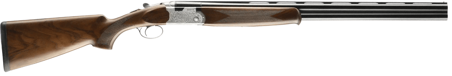 Beretta USA J686F1228 686 Silver Pigeon I 12 Gauge 3" 2rd 28" Blued Over/Under Vent Rib Barrel,  Silver Engraved Receiver, Fixed Grade II Walnut Wood Stock, Right Hand