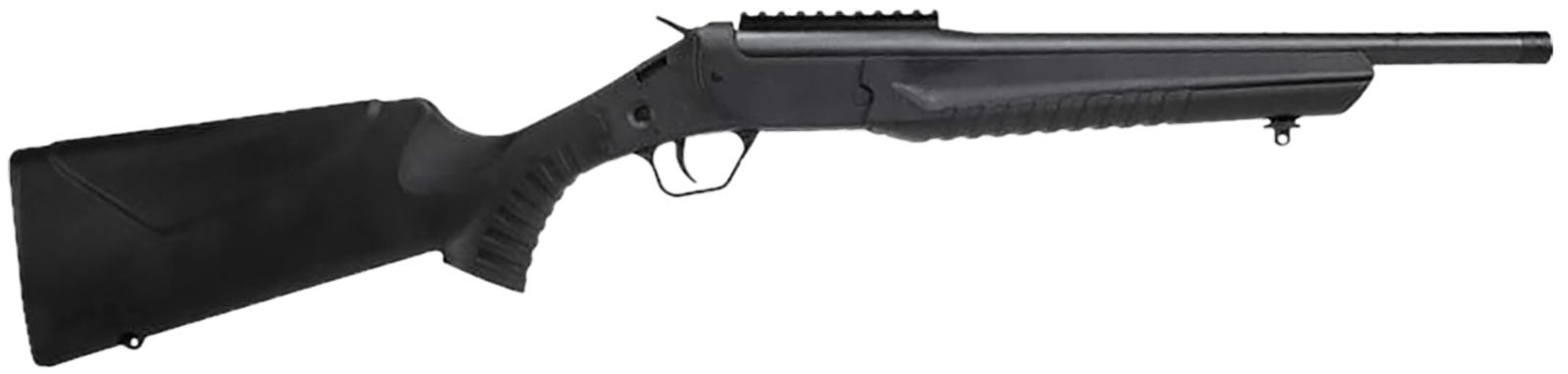 Rossi LWC0556BK LWC  5.56x45mm 1rd 16.50" Black Oxide Threaded Barrel, Black Picatinny Rail Steel Receiver, Black Fixed Synthetic Stock