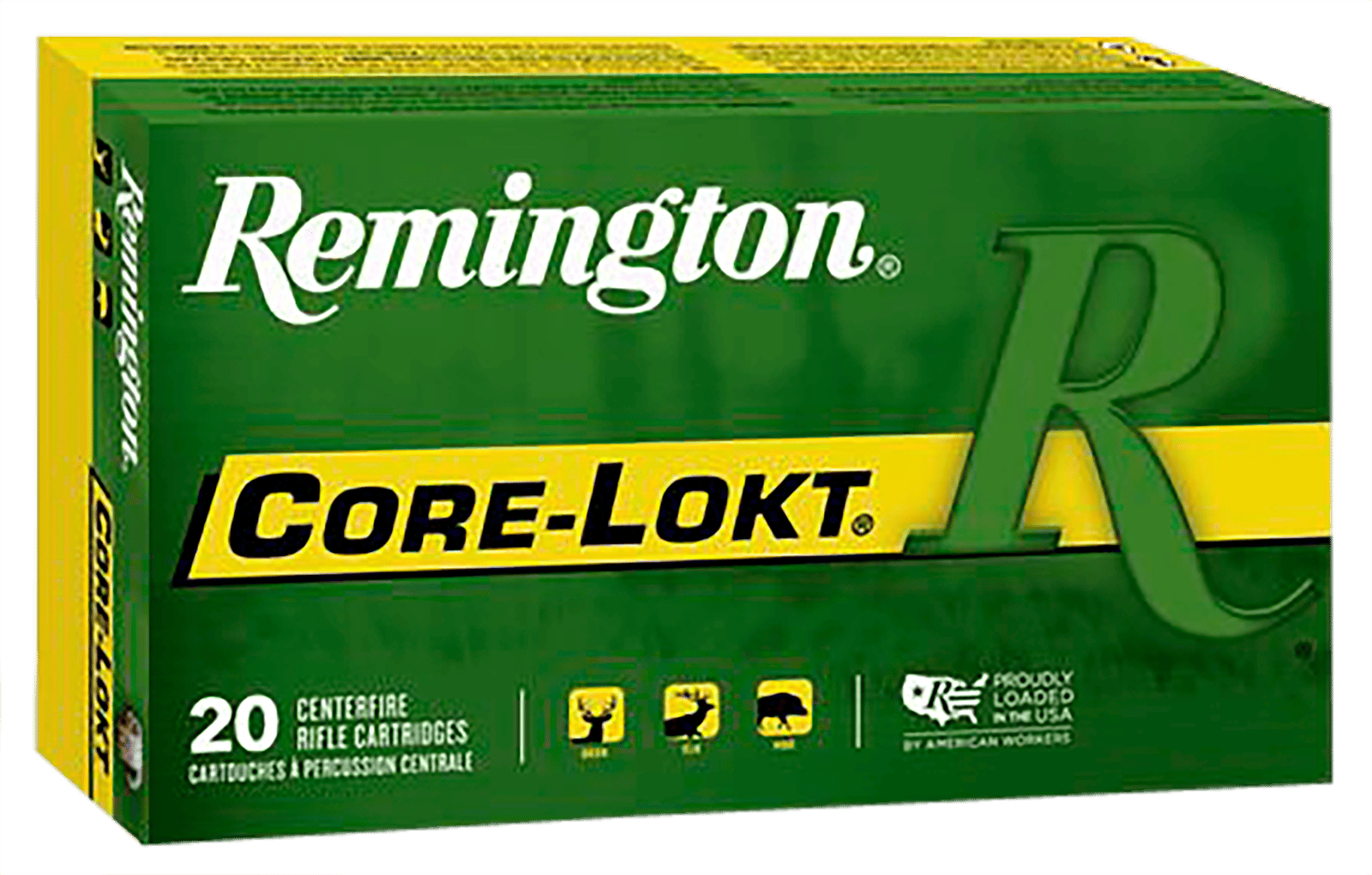 Remington Ammunition 29031 Core-Lokt  7x57mmMauser 140gr Pointed Soft Point Core-Lokt 20 Per Box/10 Case