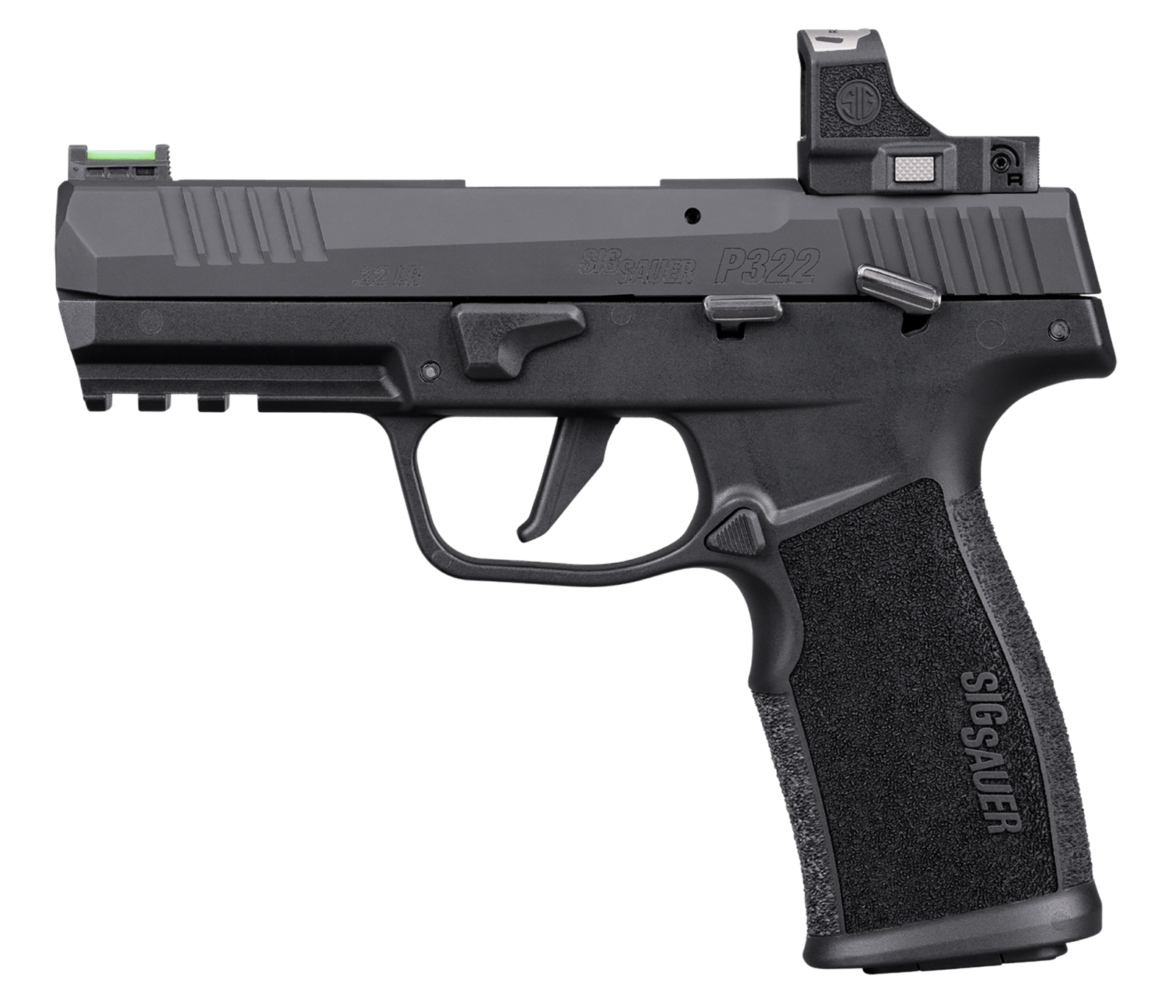 SIG 322CBRS         P322  22LR 4  ROMEO RS 20R BLK