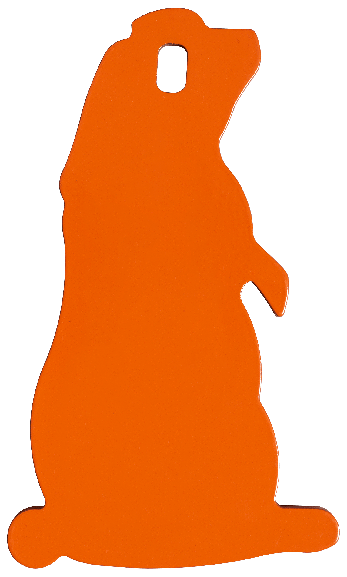 Champion Targets 44916C Impact Steel Prairie Dog Target Rimfire Orange