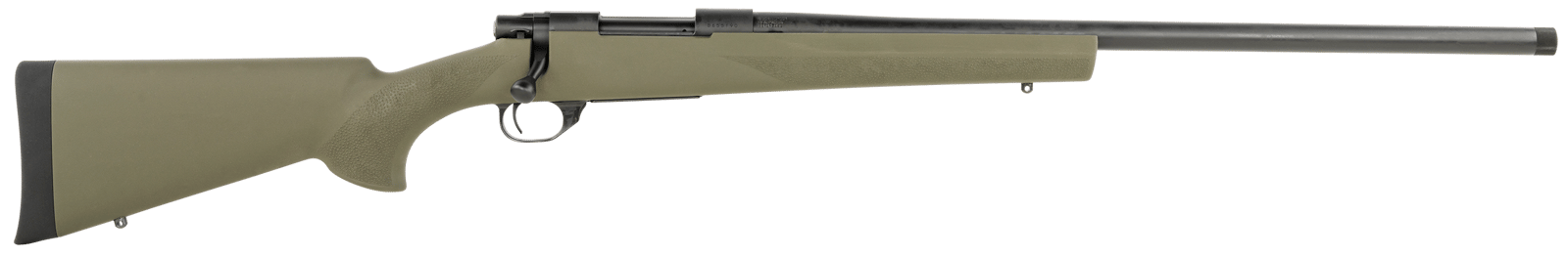 Howa HGR72503 1500 Hogue 6.5 Creedmoor 4+1 24" Blued Heavy Barrel, Blued Steel Receiver, Green Hogue OverMolded Synthetic Stock
