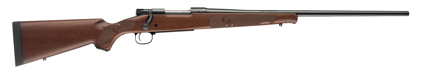 Winchester Guns 535200228 Model 70 Featherweight 30-06 Springfield 5+1 22" Satin Walnut Fixed w/Feather Checkering Stock Brushed Polish Blued Right Hand