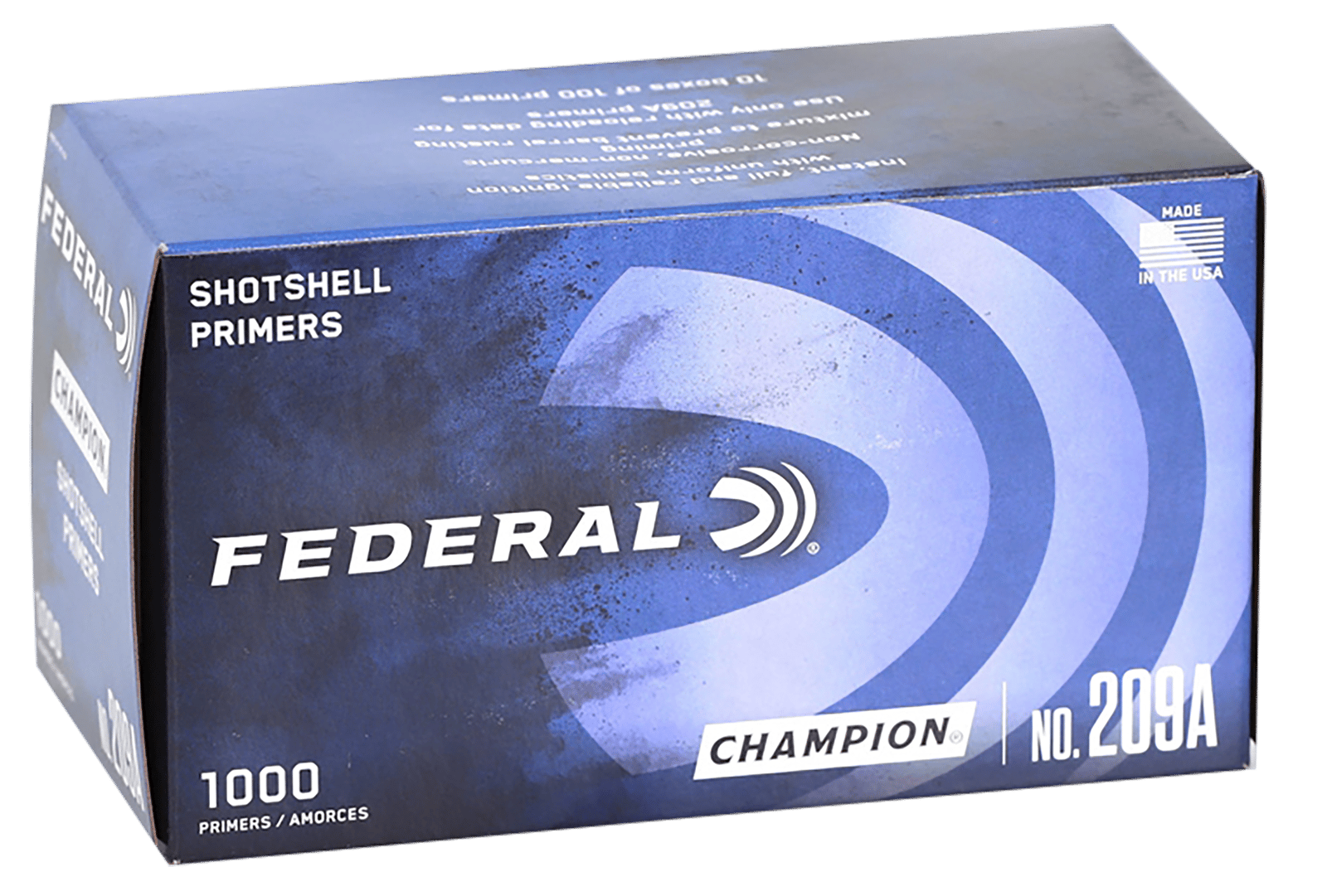 Federal 209A Champion Shotshell All Gauge Shotgun 1000 Per Box/5 Case