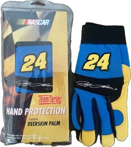 ENCON NASCAR TEAM SERIES DEERSKIN GLOVES #24 LARGE