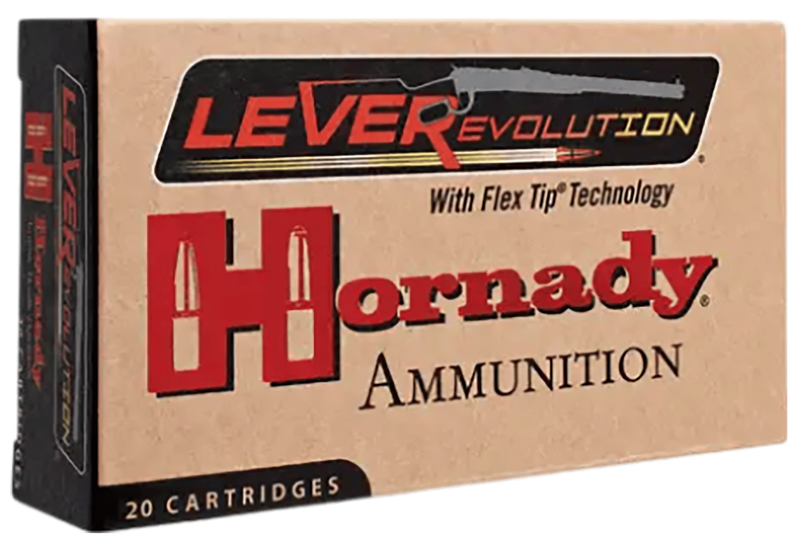Hornady 82741 LEVERevolution  45-70Gov 250gr MonoFlex 20 Per Box/10 Case