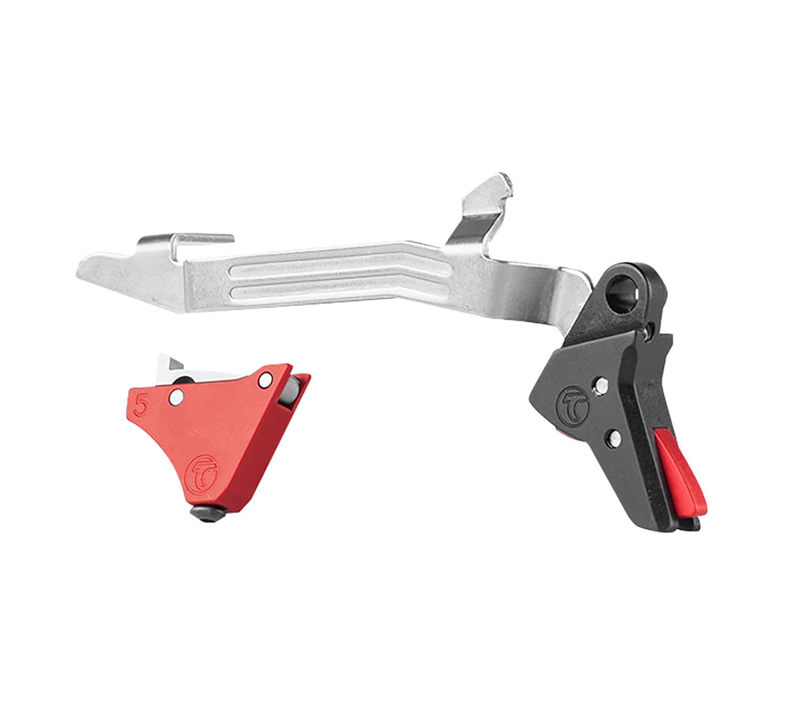 Timney Triggers ALPHAGLOCK5LARGERED Alpha Competition  Red Fits Glock Gen5