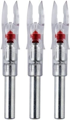 NOCKTURNAL LIGHTED NOCK X-SERIES RED 3/PACK